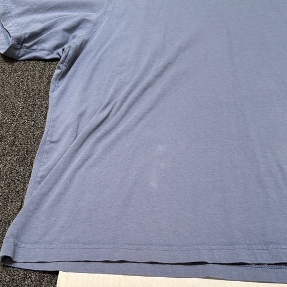 Men's Blue Long Sleeve Tee - Picture 7 of 15